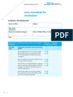 Tool 1 - Evaluation Process Standards For Decentralized Evaluation