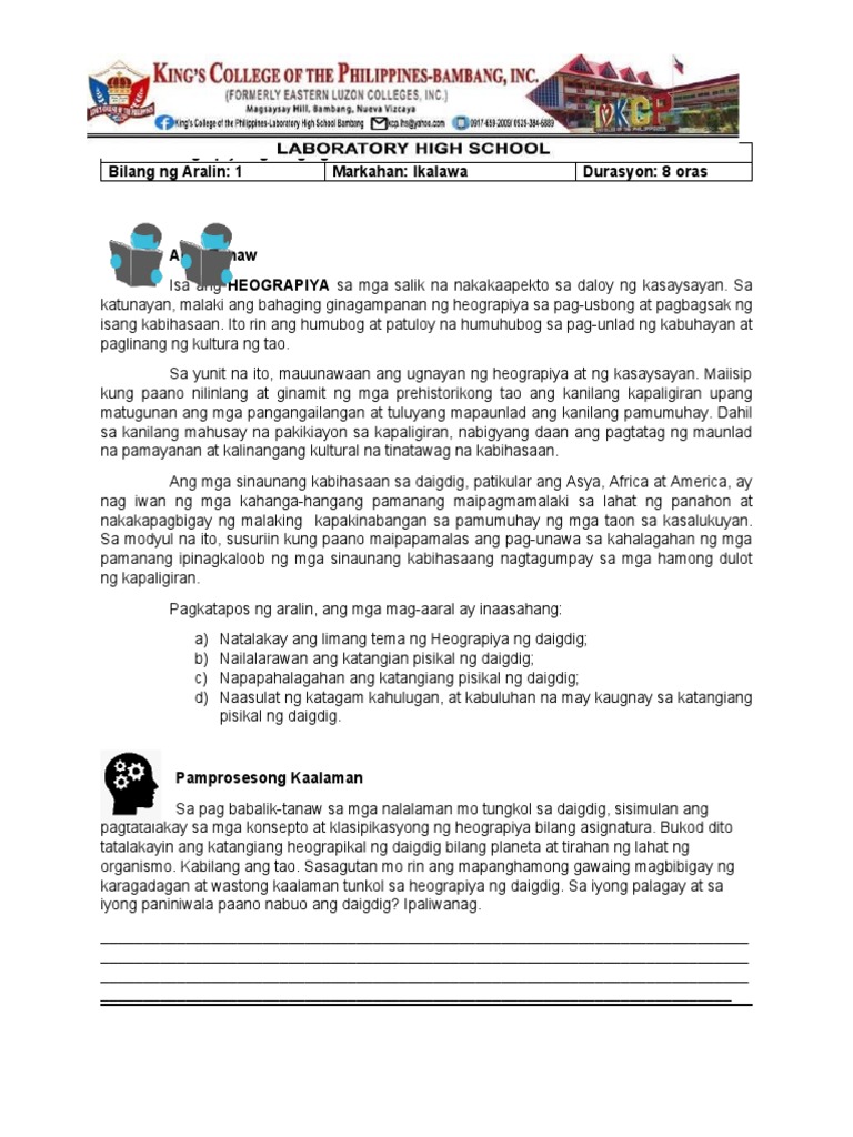 Final grade 8 second grading modules pdf