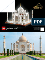 Instruction de Montage Du Taj Mahal en Lego