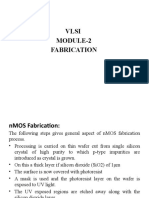 VLSI Module-2 PPT For Fabrication