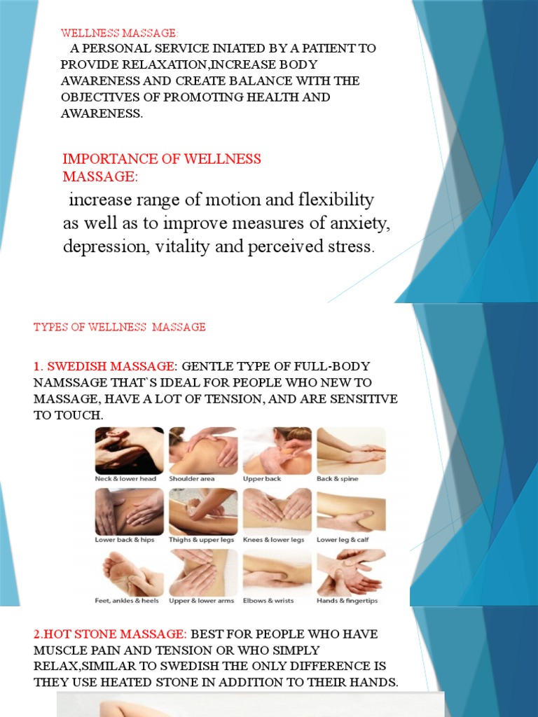 Wellness Massage | PDF | Massage | Pain