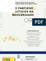 Os partidos políticos na modernidade