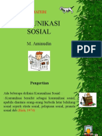 Pengertian Komunikasi Sosial