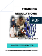 Training Regulations Training Regulations Amended TR Technical Drafting NC II