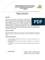 Informe 2 - Turbidez, PH, Olor