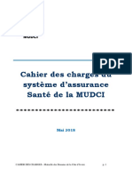 Cahier Des Charges Du Systeme Dassurance Sante Mudci