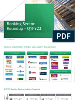 Banking Sector Roundup Q1FY23