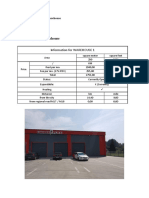 Report on 5 Warehouses for Lease