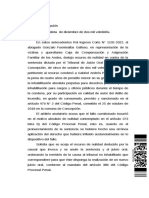 Corte Rechaza Nulidad Del Juicio - Incendio Caja Los Andes 