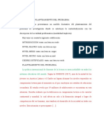 Modelo de Planteamiento de Problema