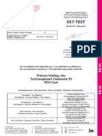 Primoris Technical Annex 057-TEST