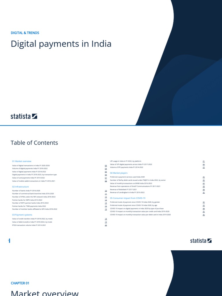Digital Payments Trends in India 2023 | PDF | Economies | Market ...