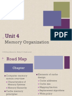 Unit 4 - Memory Organization