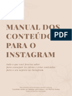 Manual Conteudos Instagram