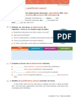 Determinante e quantificador numeral