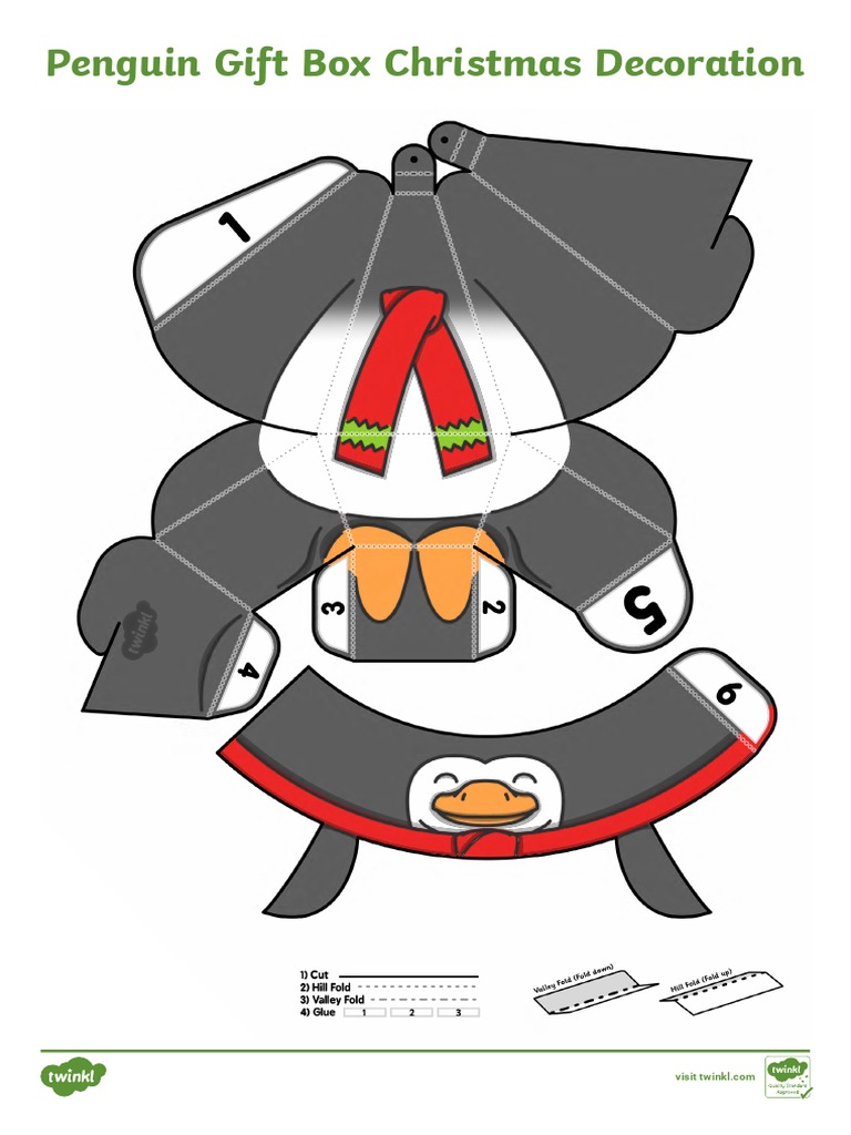 Cute Penguin With Gift Box Stock Photo - Alamy - View #5