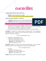 Clase 3 Leucocitos - Enfermedades Benignas