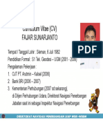 CV DAN PENGALAMAN