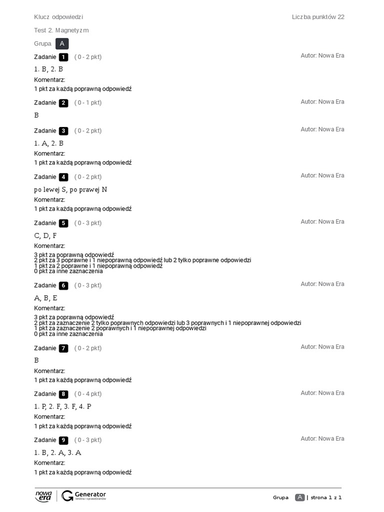Exam Explorer Repetytorium Do Gimnazjum Klucz Odpowiedzi Klucz Odpowiedzi | PDF