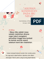 Asuhan Kesehatan Pada Ibu Nifas. Revisi