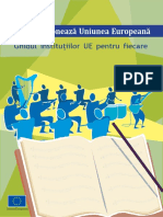 UNIUNEA EUROPEANA - Institutii Europene