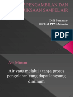 Pengambilan Sampel Air & Pemeriksaan Menggunakan Media H2S (Didi)