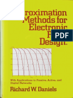 Approximation Methods For Electronic Filter Design. Daniels Richard W.
