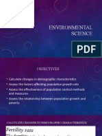 Environmental Sciences LECTURE 9