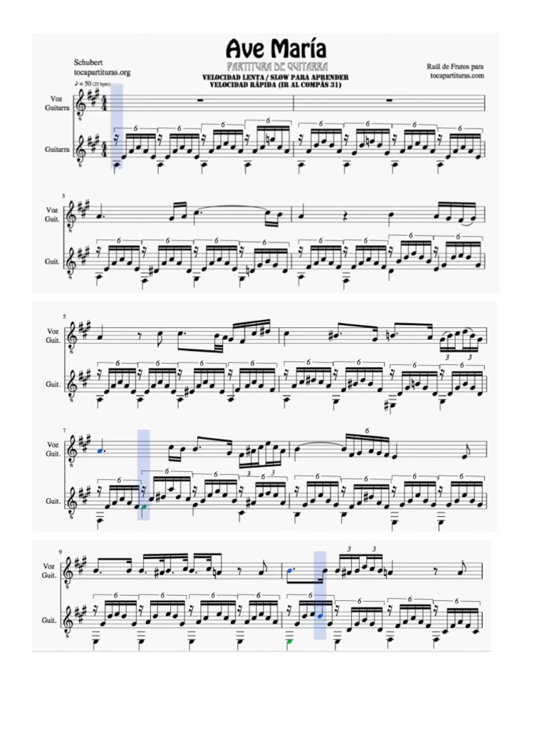 Ave MARIA Schubert | PDF