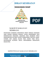 Pendidikan Kesihatan: Pemakanan Sihat