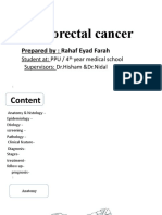 Colorectal Cancer