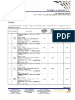 Planilla - Precio de Tanques Plasticos 2022