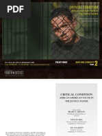 Critical Condition African-American Youth in The Justice System