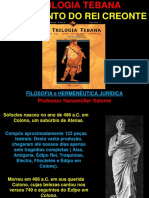 A Trilogia Tebana - Julgamento de Creonte