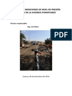 Informe de Ruido de La Av Pumapungo