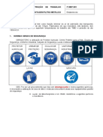 IT - mdt.001 - Instrução de Trabalho para Montagem de Filtro Metálico - em Edição