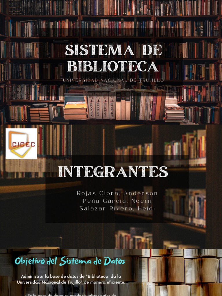 Sistema de Biblioteca UNT: Gestión Eficiente | PDF | Estudios de ...