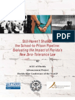 Still Haven't Shut Off The School-to-Prison Pipeline: Evaluating The Impact of Florida's New Zero-Tolerance Law