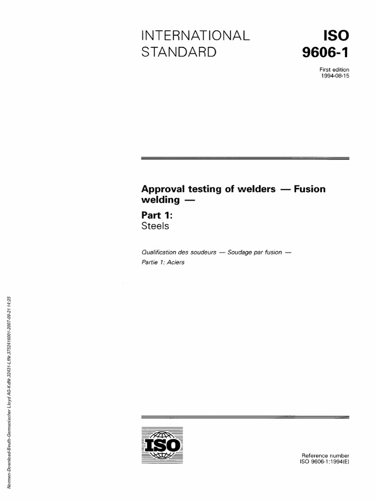 Iso 9606-1 en | PDF