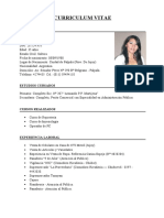 CURRICULUM VITAE Quiquinte Patricia