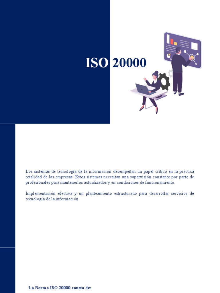 Resumen de la Norma ISO 20000 | PDF | Economias | Business