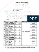 Anunt de Participare