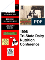Proceedings Tri-State Dairy Nutrition Conference 1998