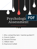 Psychological Assessment PDF