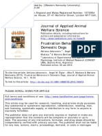 Journal of Applied Animal Welfare Science