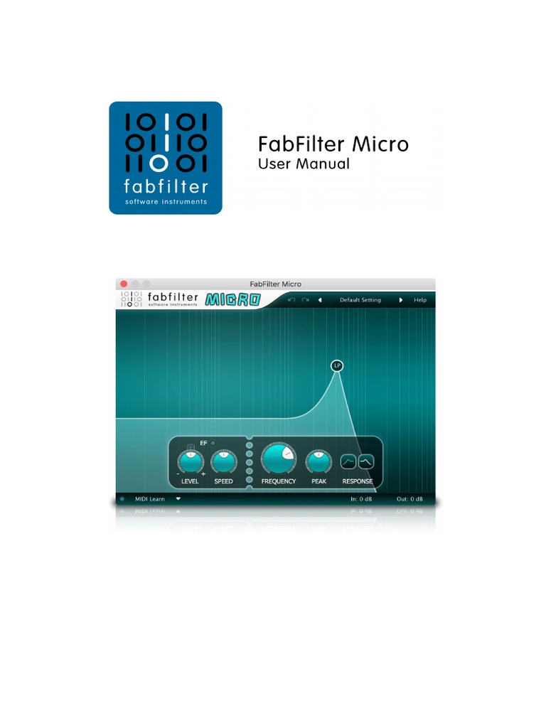 Ffmicro Manual | PDF | License | Electronic Filter
