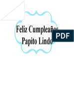 Feliz Cumpleaños