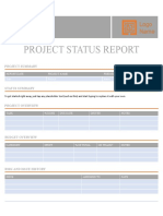 Project Status Reports