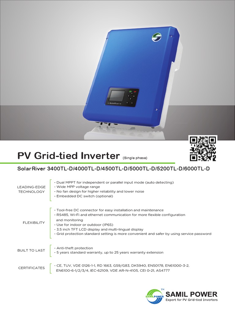 Samilpower | PDF | Power Inverter | Electronic Engineering