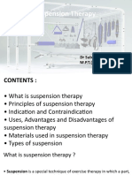 Suspension Therapy Explained